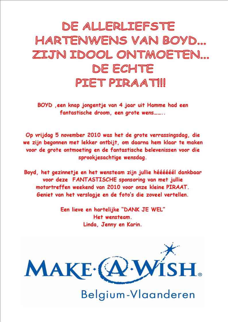 Boyd de echte Piet Piraat