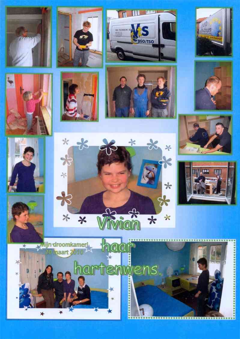 Vivian en haar tienerkamer