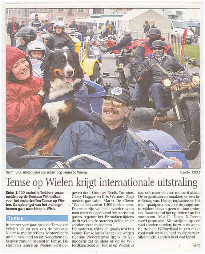 Gazet Van Antwerpen - 09/05/2006