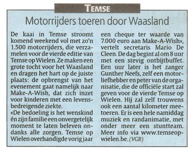 Het Laatste Nieuws 06 & 07/05/2006 pag39