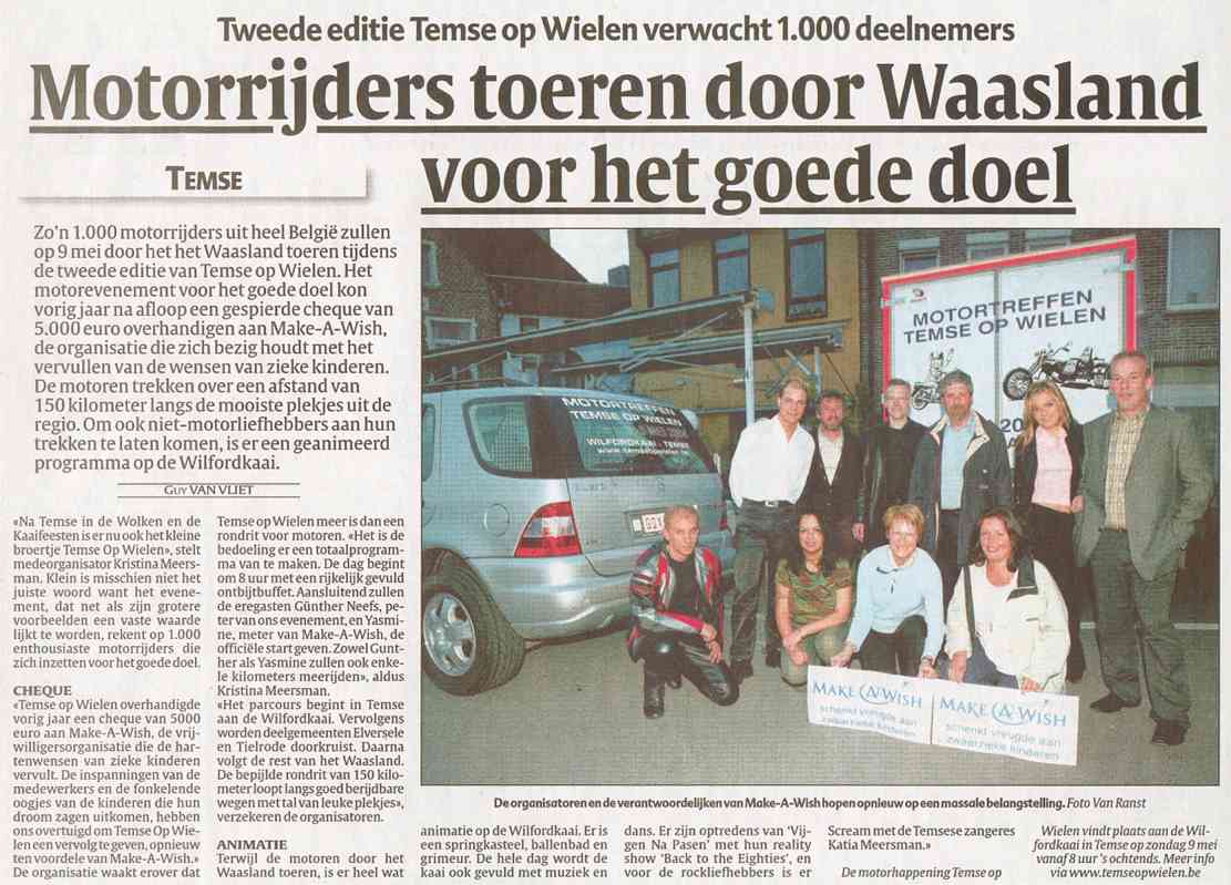 Het Laatste Nieuws - 22/04/2004