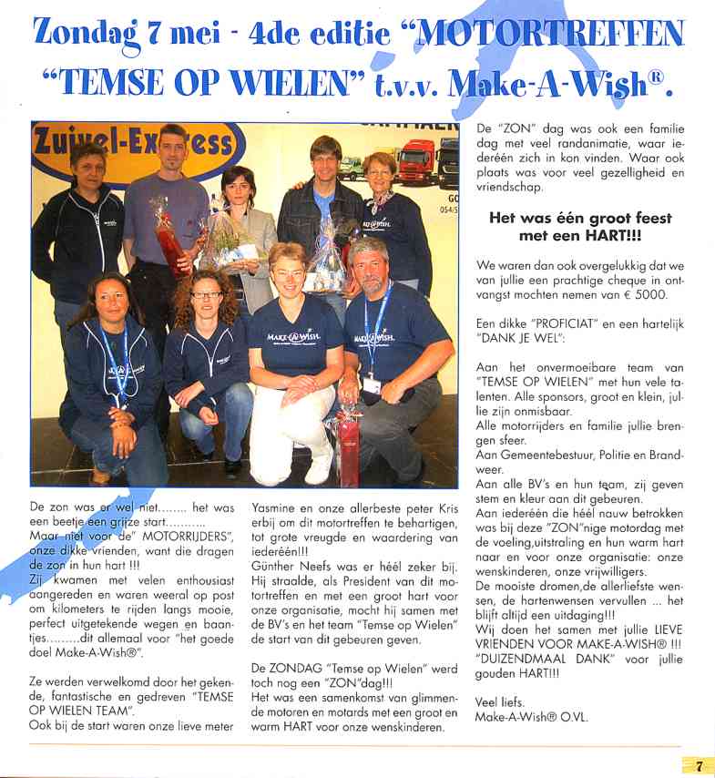 Make A Wish Wenskrant 01102006 pag7